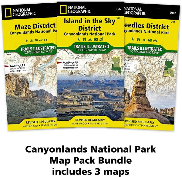 Canyonlands National Park [Map Pack Bundle] (National Geographic Trails Illustrated Map) - Image 3