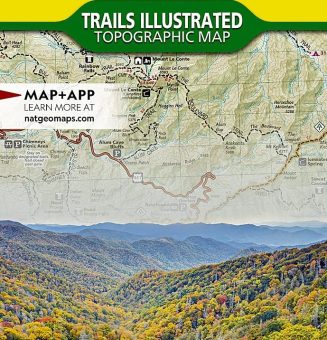 Great Smoky Mountains National Park Map (National Geographic Trails Illustrated Map, 229)